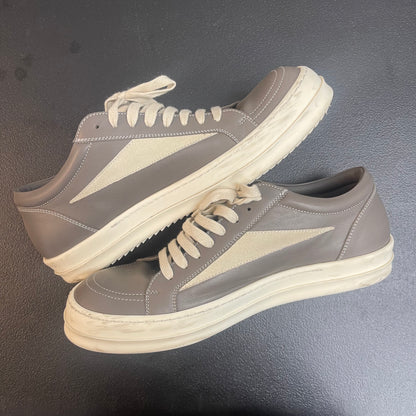 Rick Owens Hollywood Vintage Low ‘Dust Milk' (USED NO BOX)