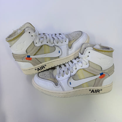 Off-White x Air Jordan 1 Retro High OG White 2018 (USED OG NONE)