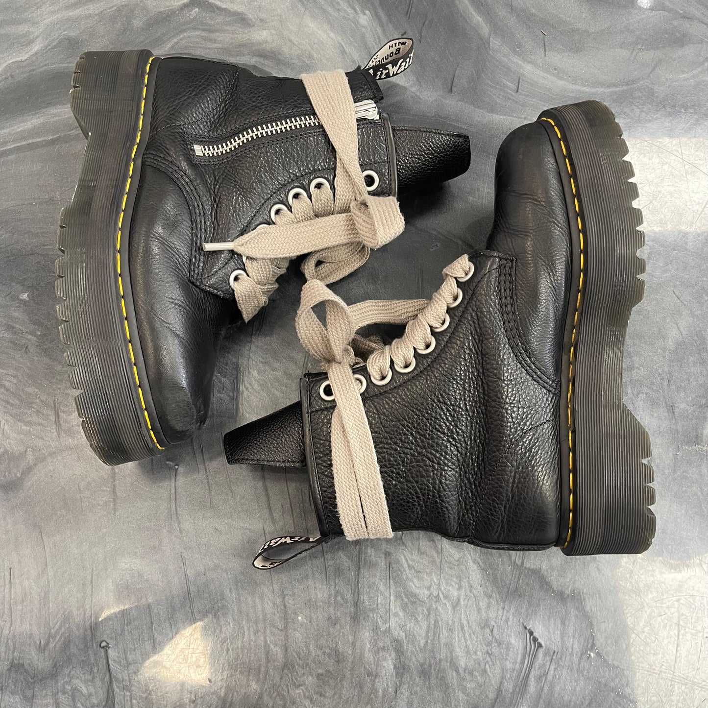 Dr. Martens x Rick Owens 1460 Quad Sole Jumbo Lace Boots (USED)