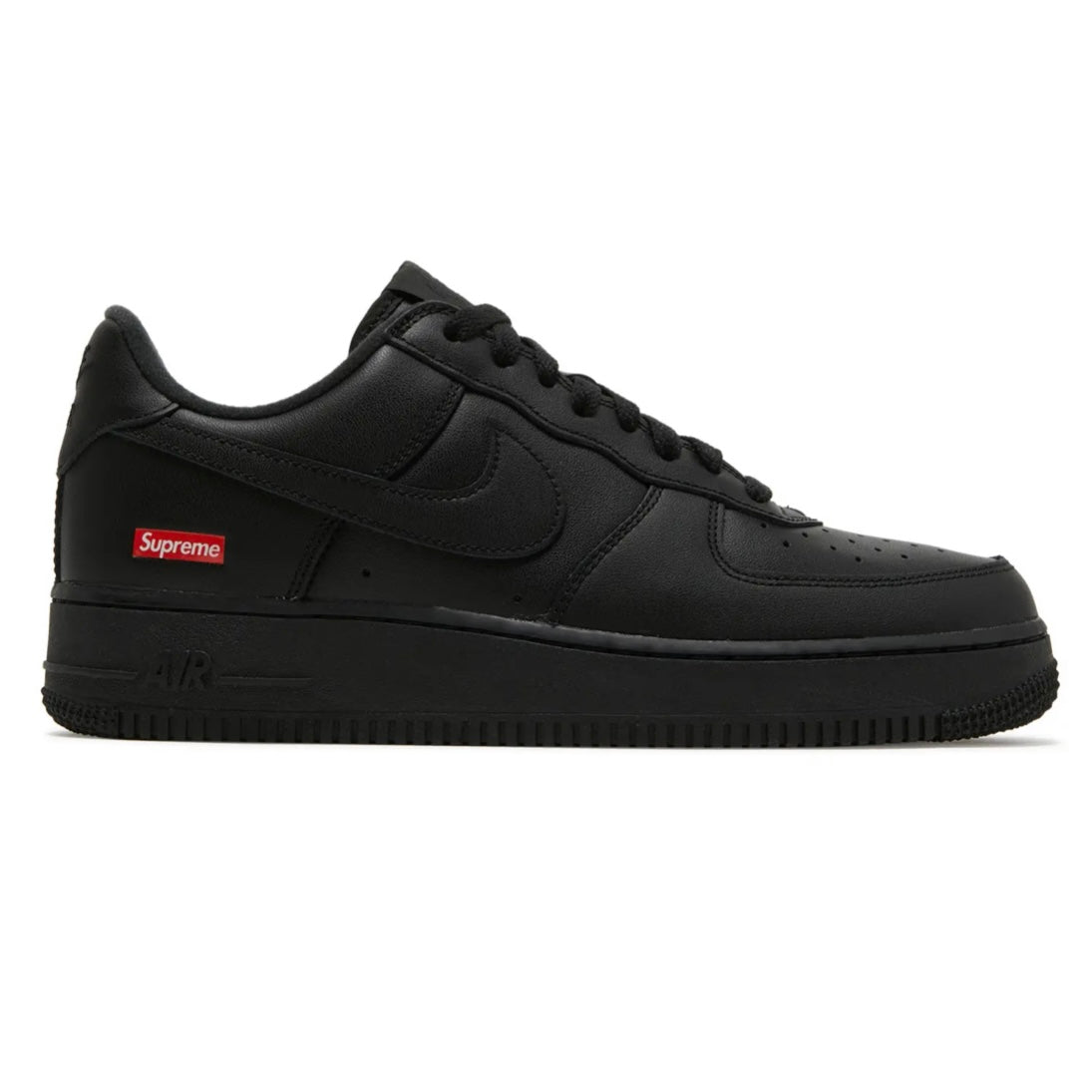 Supreme X Air Force 1 Low 'Box Logo - Black' (NO BOX)