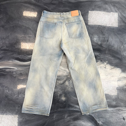 Acne Studios 1981M FN Carver Wide Leg Denim Jeans