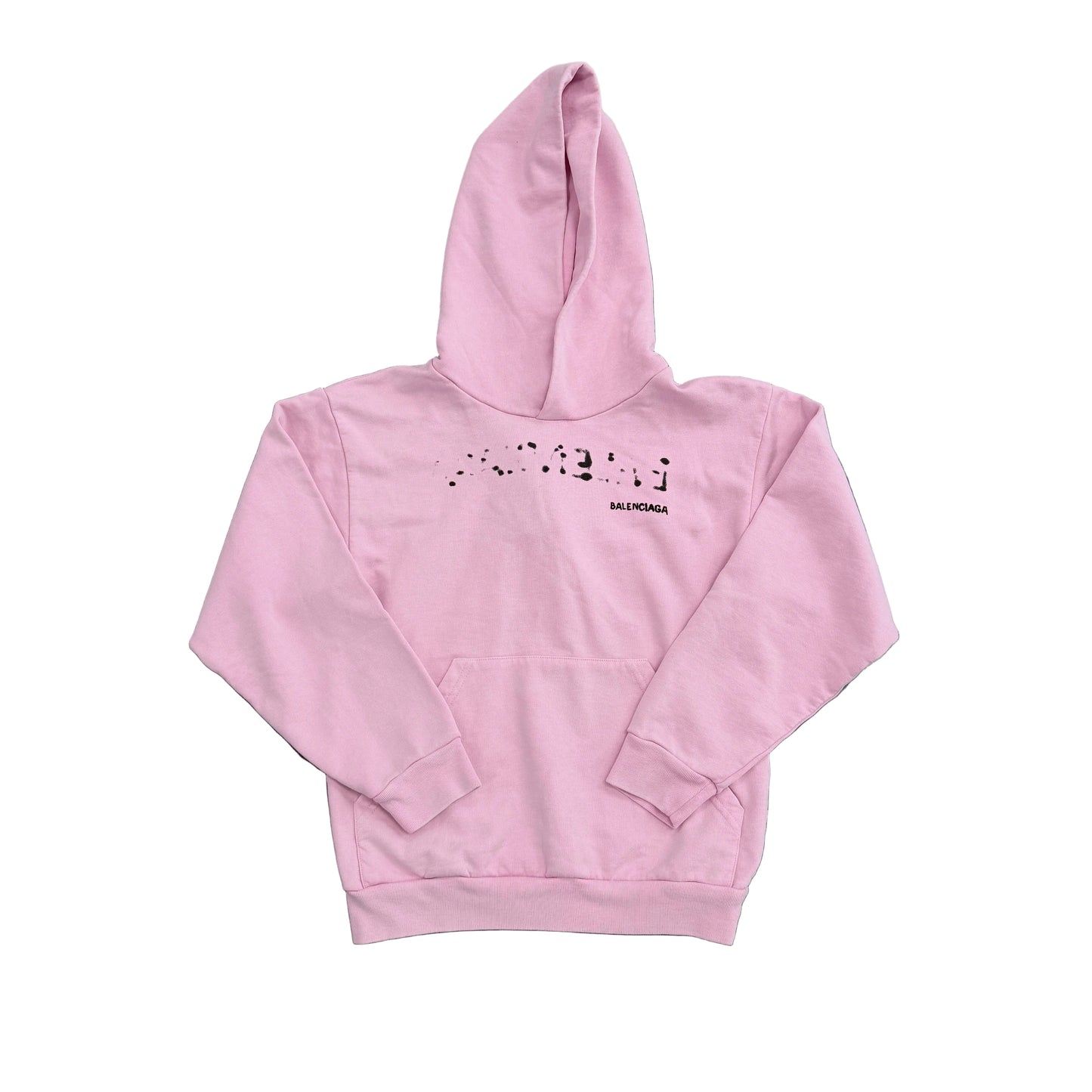 Balenciaga Pink Ink Women’s Hoodie
