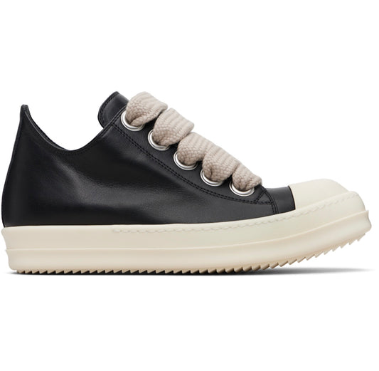 Rick Owens Porterville Jumbo Laced Ramone Low Black Pearl