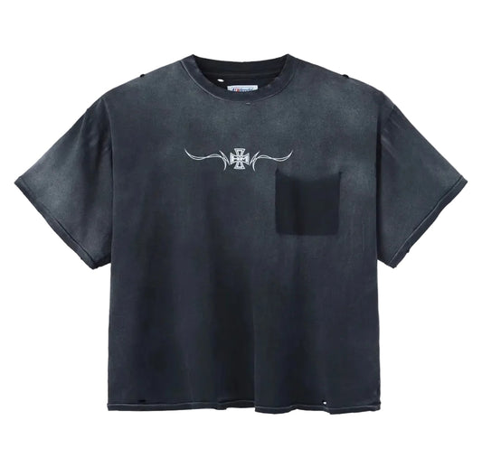 HMDD "CHIMMERS" GHOST POCKET TEE