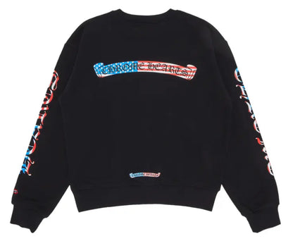 Chrome Hearts Matty Boy America Crewneck Sweatshirt Black