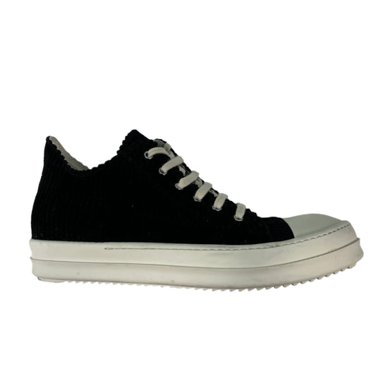 Rick Owen Ramone Low Black Corduroy (USED NO BOX)