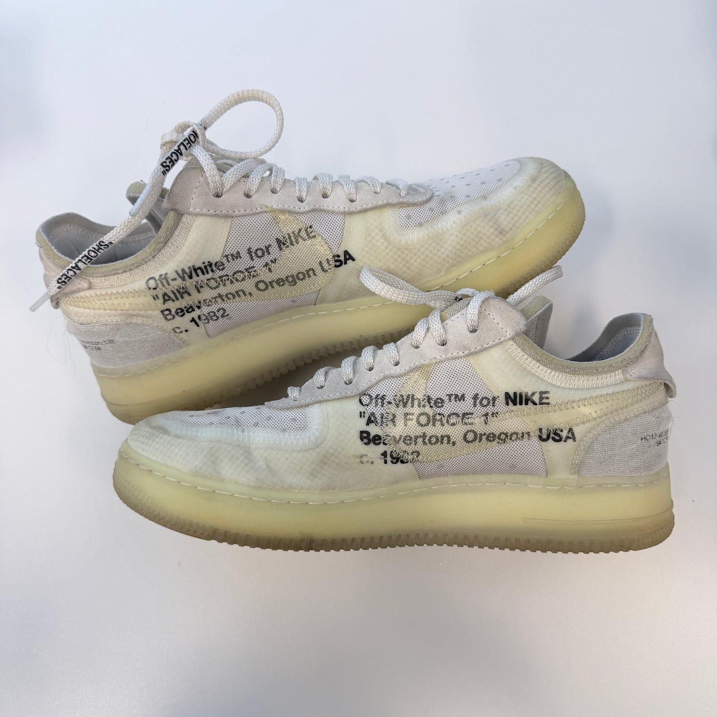 Off-White x Nike Air Force 1 Low 'The Ten' (USED)