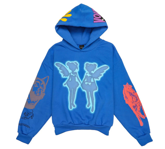 Drake FATD For All The Dogs Hoodie
Blue