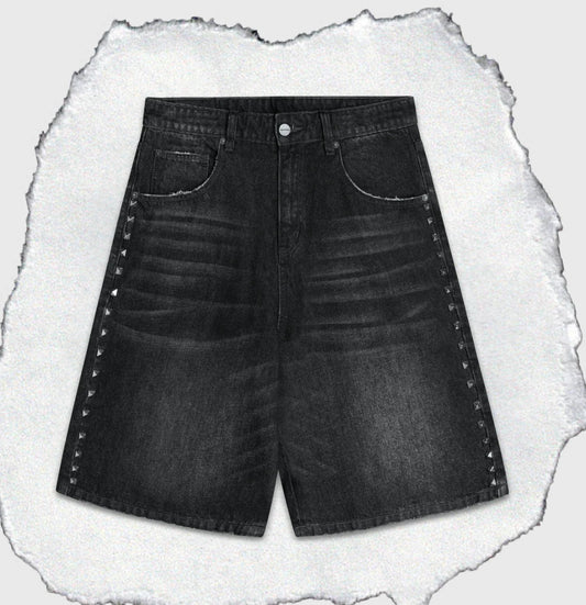 Vague studios '85 STUDDED JORTS