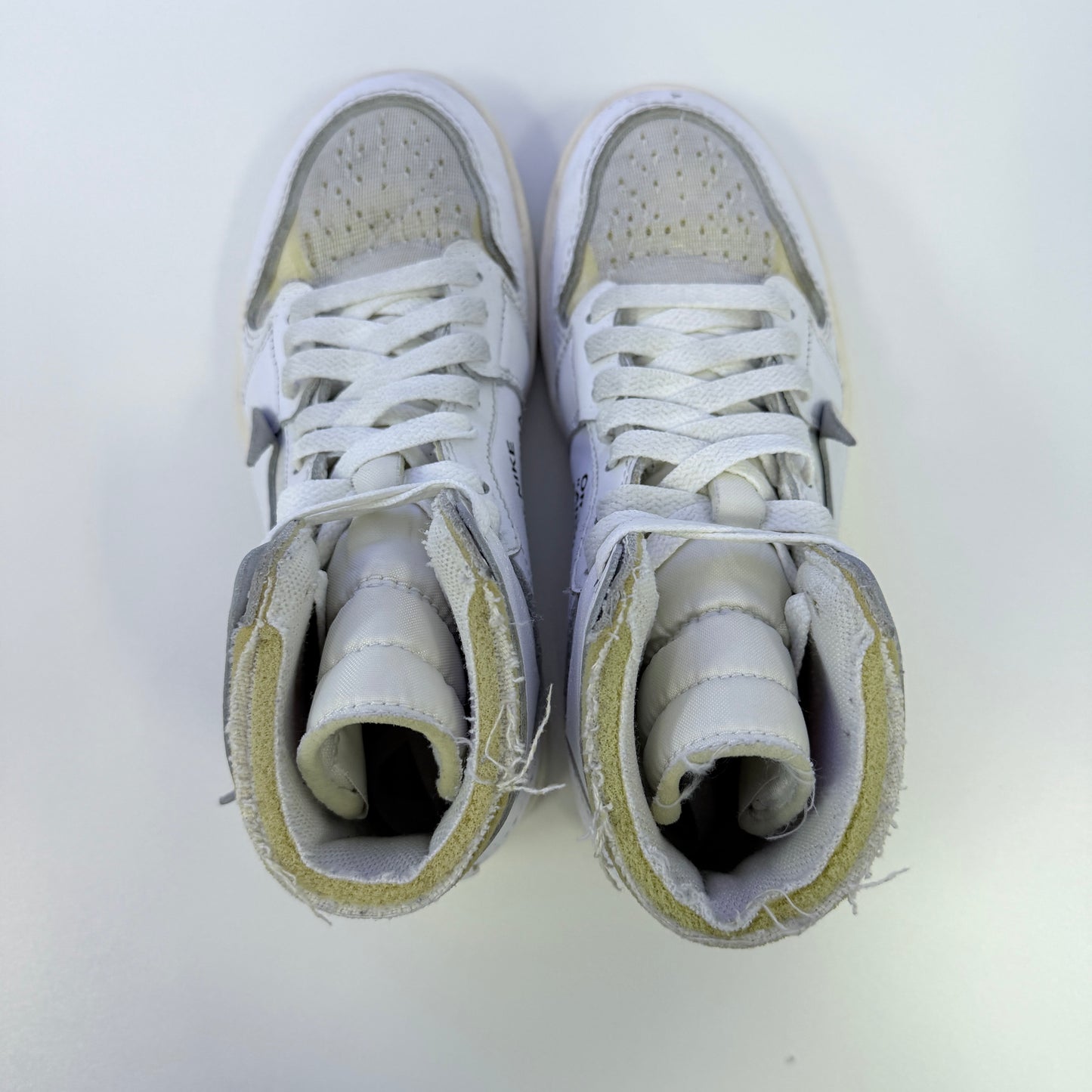 Off-White x Air Jordan 1 Retro High OG White 2018 (USED OG NONE)