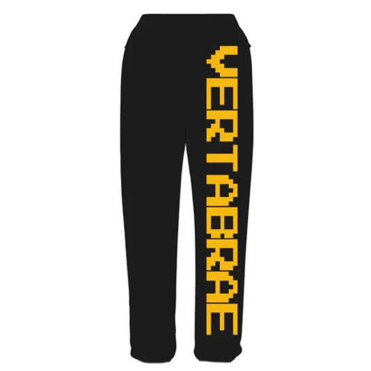 Vertabrae black/yellow sweats