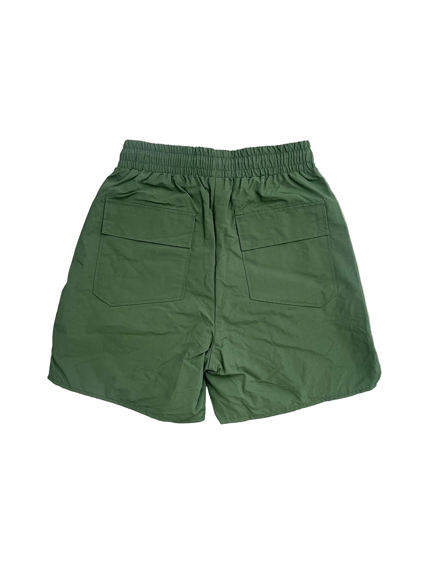 Rhude Forest Green Logo Shorts