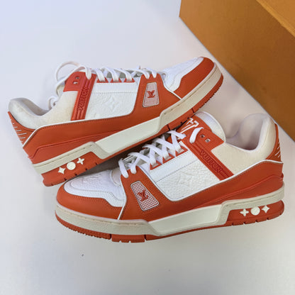 Louis Vuitton Orange Trainer (USED DAMAGED BOX)