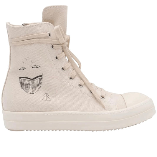 Rick Owens DRKSHDW Strobe Cotton Denim High Toothface Minimal Smile Ramone’s (Used)