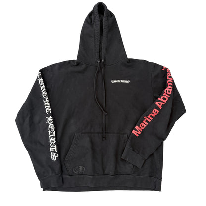 Chrome Hearts Marina Abramovic Black Logo Hoodie