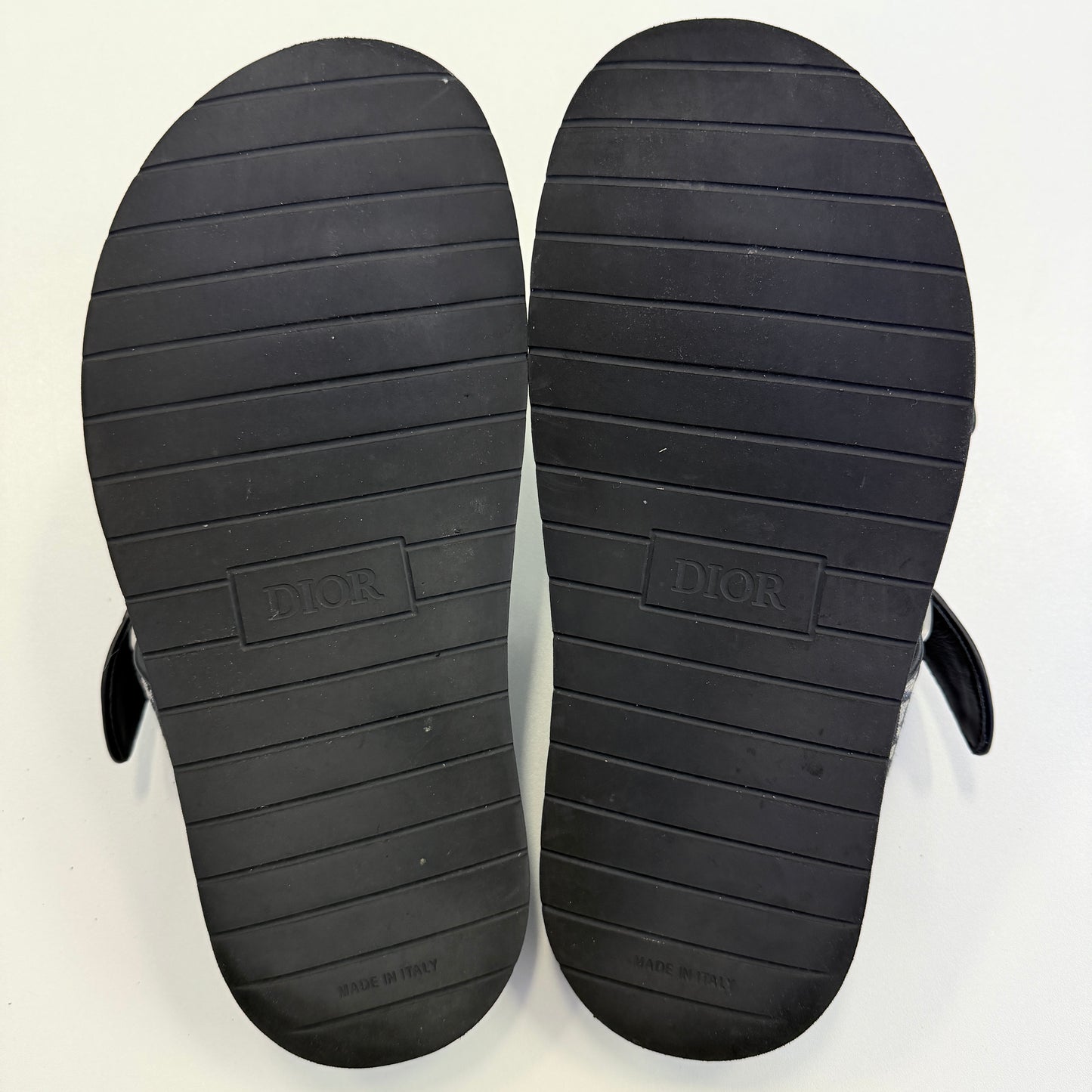 Dior Aqua Sandal Black Dior Oblique Jacquard (USED NO BOX)