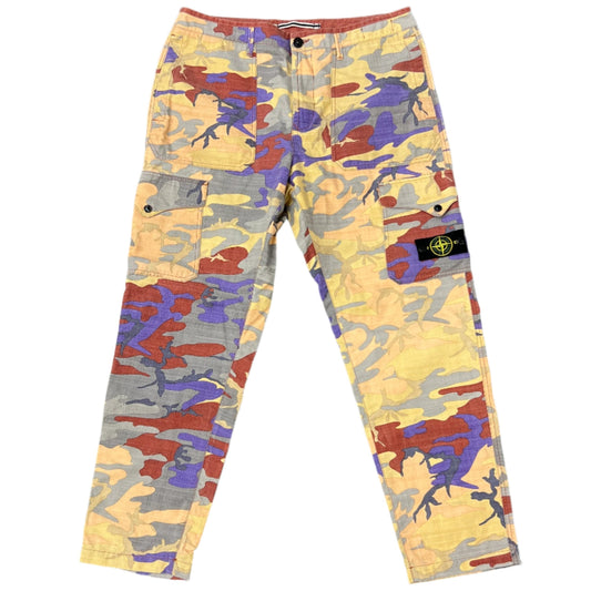 Stone Island Multi Camo Ripstop Cargo Pants (BF)