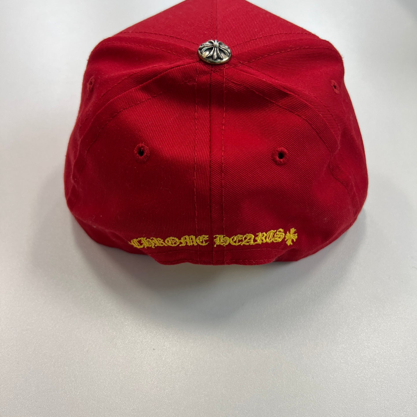 Chrome Hearts Baseball Cap Hat Red/Yellow