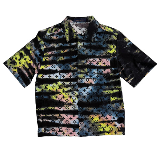 Louis Vuitton Rip Dyed Zip Shirt