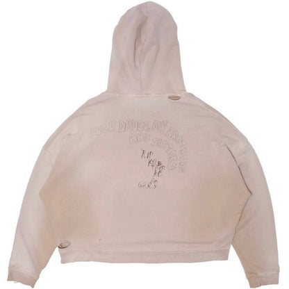 Paly Hollywood Confessions Hooded Sweatshirt Hoodie Brown/Grey