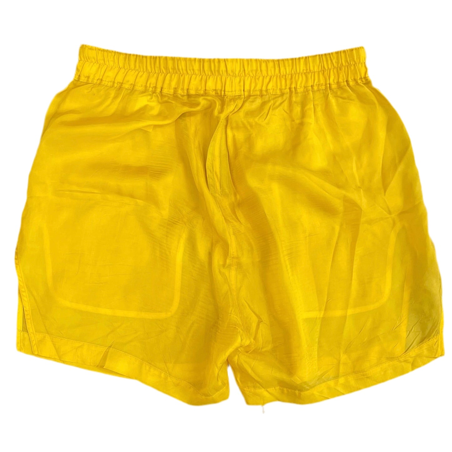 Rick Owens Yellow Bela Shorts