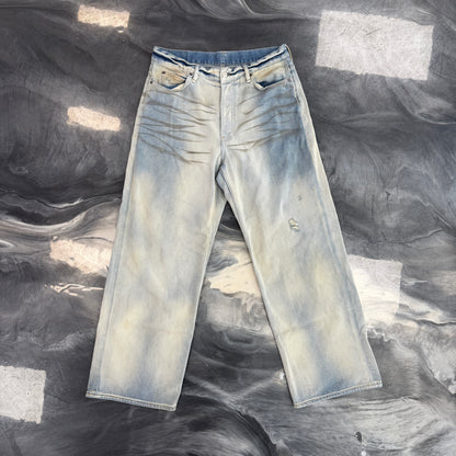 Acne Studios 1981M FN Carver Wide Leg Denim Jeans