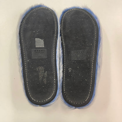 Marni Fussbet Sabot Mule Blue (USED)