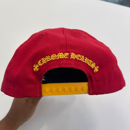 Chrome Hearts Baseball Hat 'Red/Yellow'