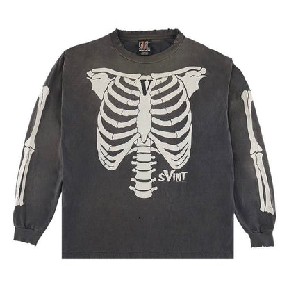 Saint Mxxxx Vlone Skeleton Longsleeve