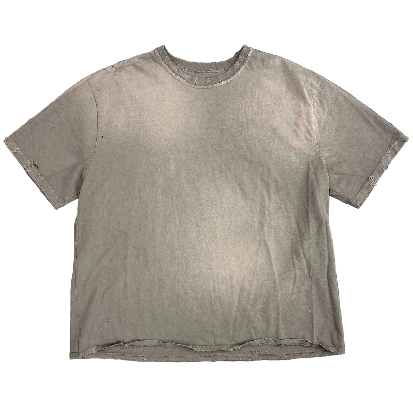 Gv Gallery Distressed Blank Tee Dark Grey