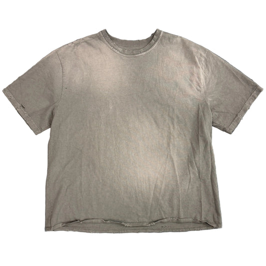 Gv Gallery Distressed Blank Tee Dark Grey