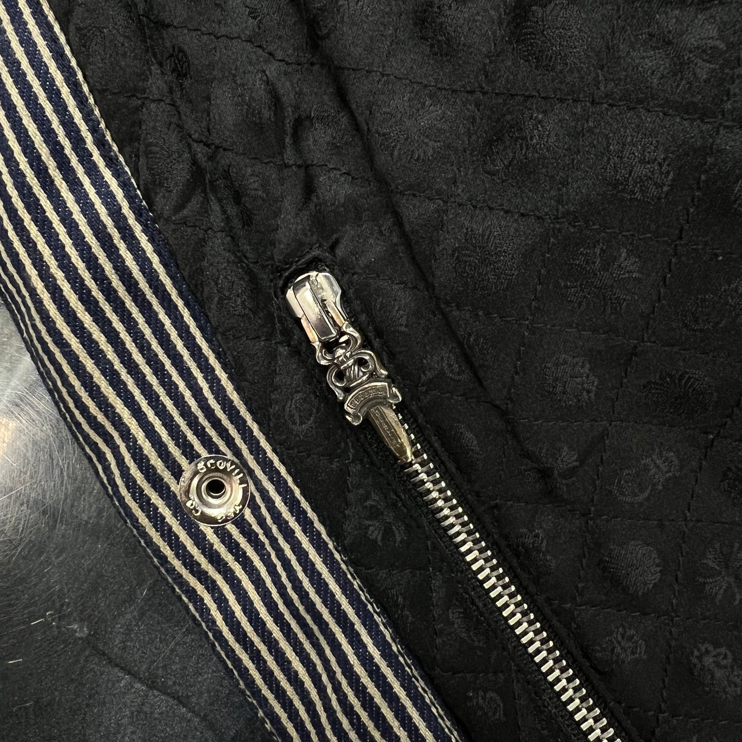 Chrome Hearts Stripe Chore Jacket