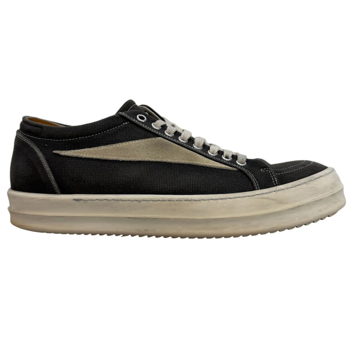 Rick Owens DRKSHDW Denim Vintage Low Sneakers (Used)