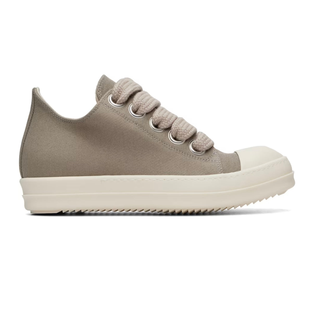 Rick Owens DRKSHDW Jumbo Lace Low Mineral Milk