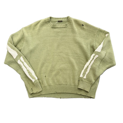 Kapital skeleton moss sweater