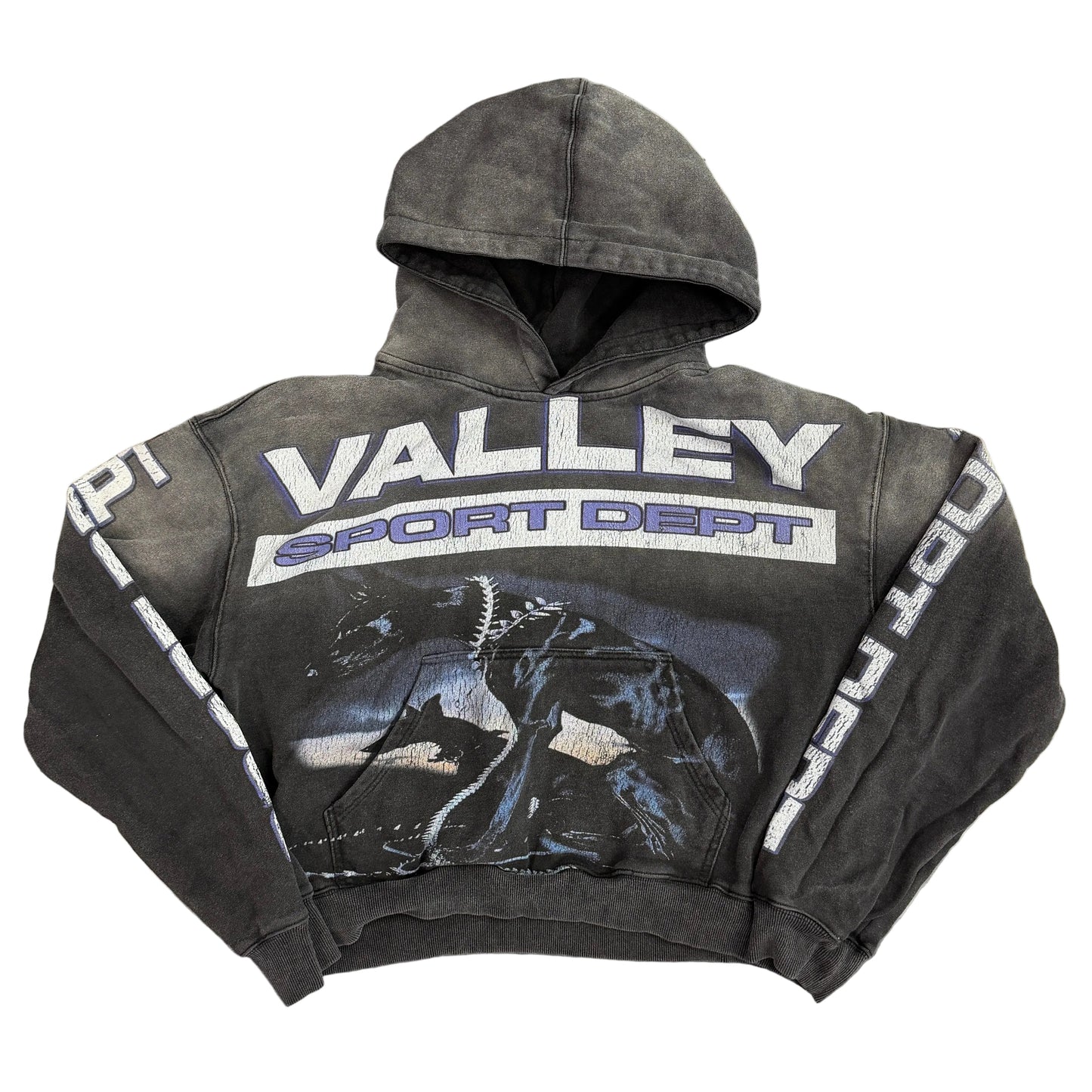 Vale Watchdog Hoodie Vintage Black