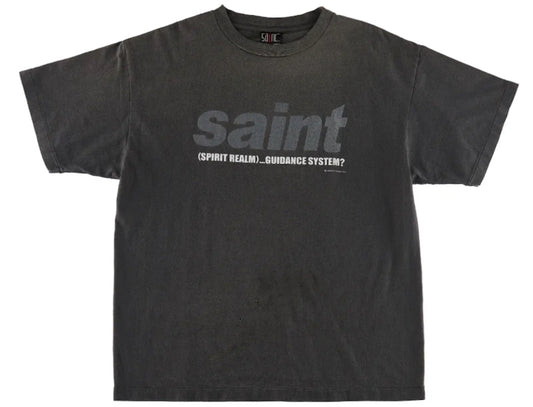 Saint Mxxxxxx ST System T-Shirt Vintage Black