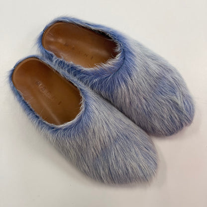 Marni Fussbet Sabot Mule Blue (USED)