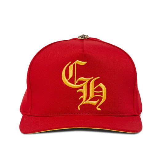Chrome Hearts Baseball Hat 'Red/Yellow'