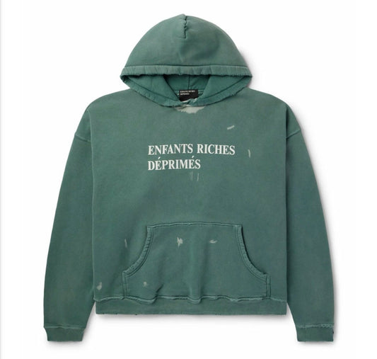 Enfants Riches Déprimés Logo Hoodie Green