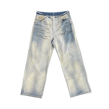 Acne Studios 1981M FN Carver Wide Leg Denim Jeans