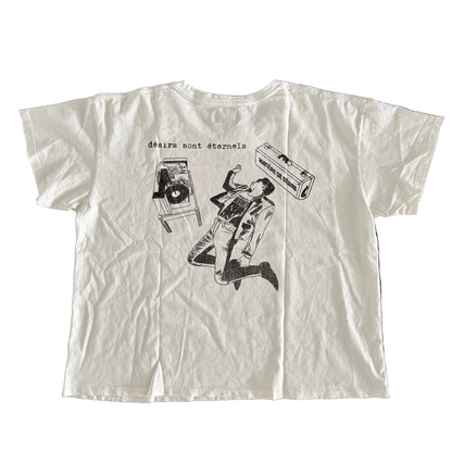 Matiere Desirs Quality of Desires T Shirt Faded White