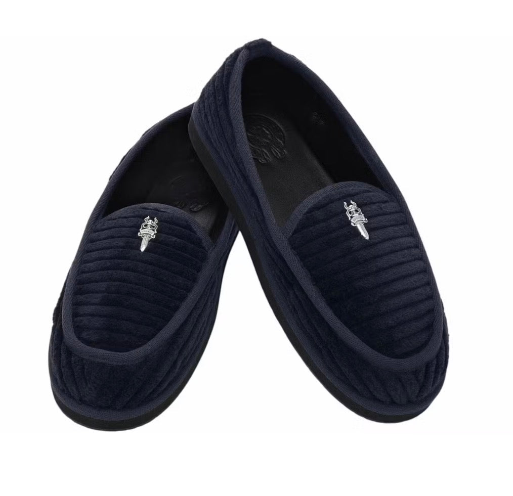 Chrome Hearts Dagger Slippers Navy