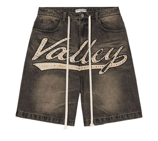Vale Forever Skittles Jorts 'Black/ Cream'