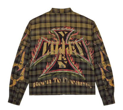 Vale forever reborn flannel green