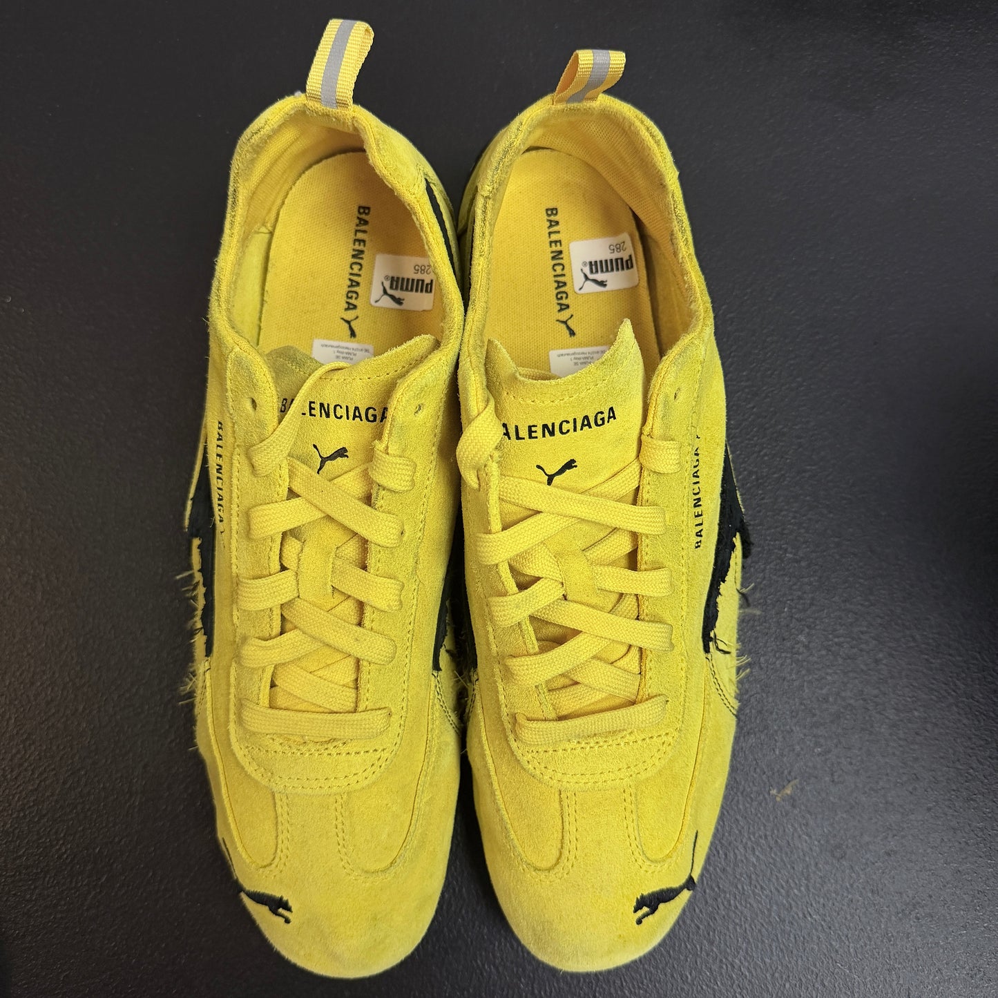Puma Speedcat Suede Balenciaga Yellow (USED NO BOX)