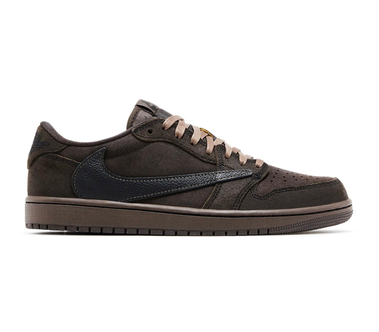 Travis Scott X Jordan 1 Low OG SP 'Velvet Brown' (USED)