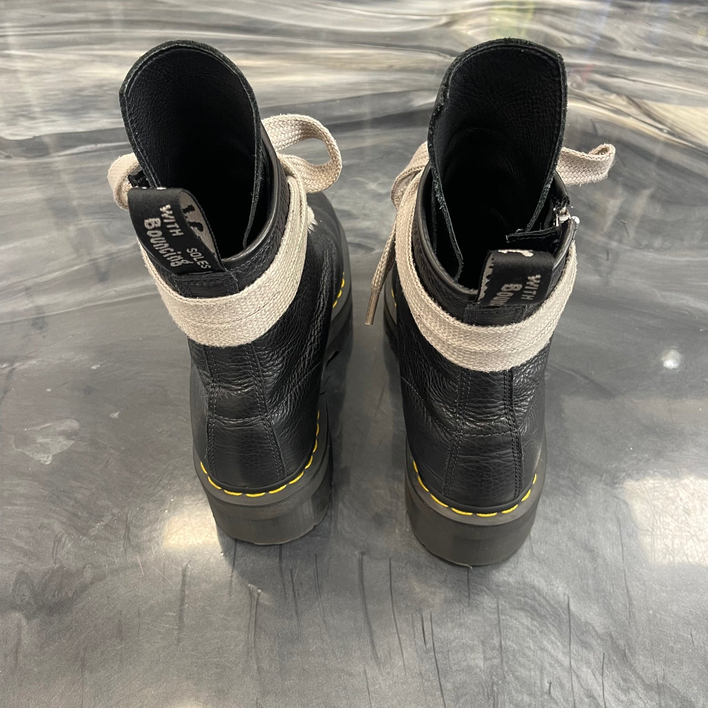 Dr. Martens x Rick Owens 1460 Quad Sole Jumbo Lace Boots (USED)