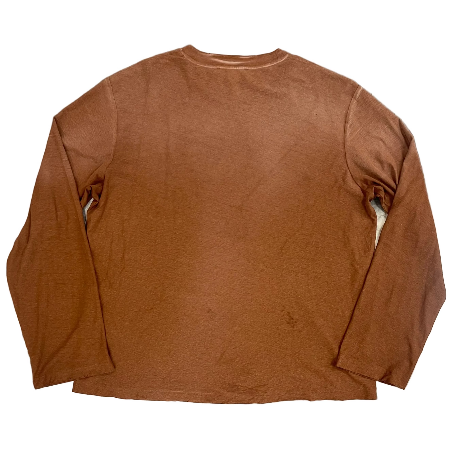 Acne Studios Logo 1996 Long-Sleeve T-Shirt in Chocolate Brown