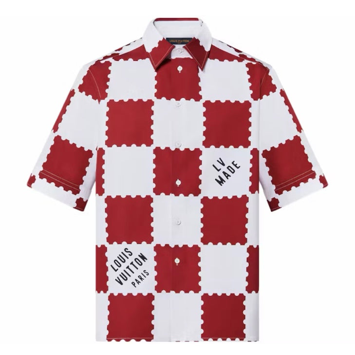 Louis Vuitton × Nigo Giant Damier Short Sleeved Shirt